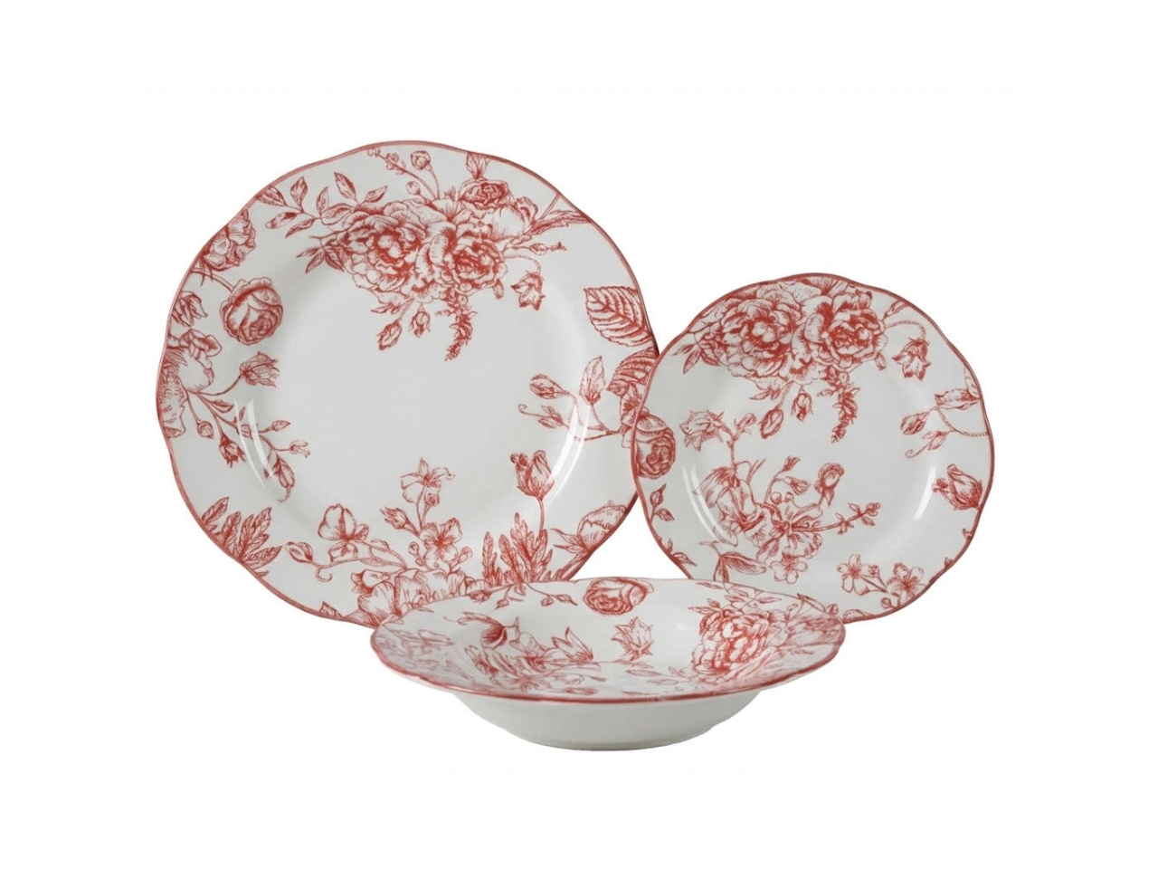 ADELIA SERVIZIO PIATTI 18 PEZZI 25715 ADELIA SERVIZIO PIATTI 18 PEZZI 25715