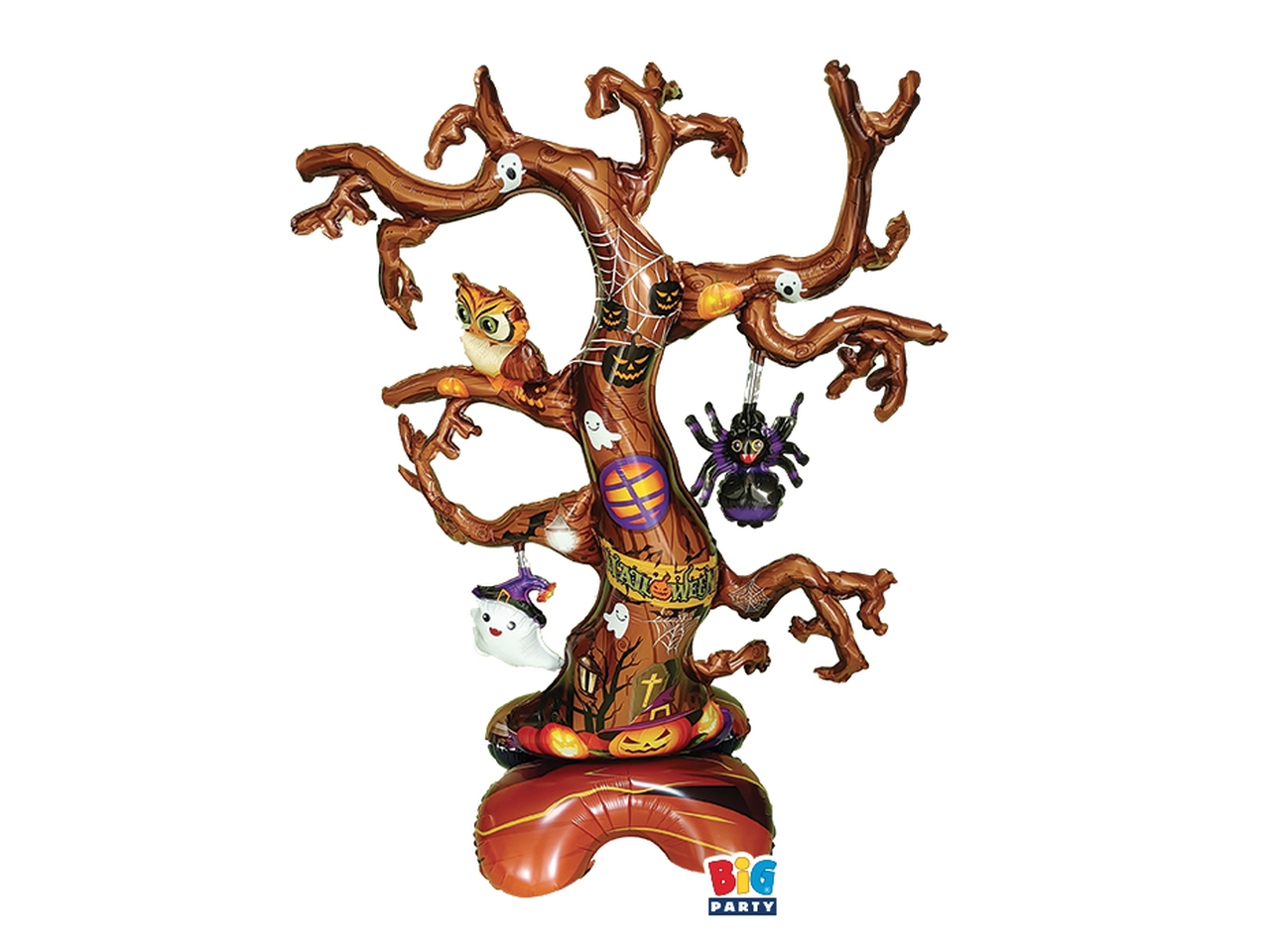 PALLONCINO FOIL 3D MAXI 90X132CM HALLOWEEN 75528
