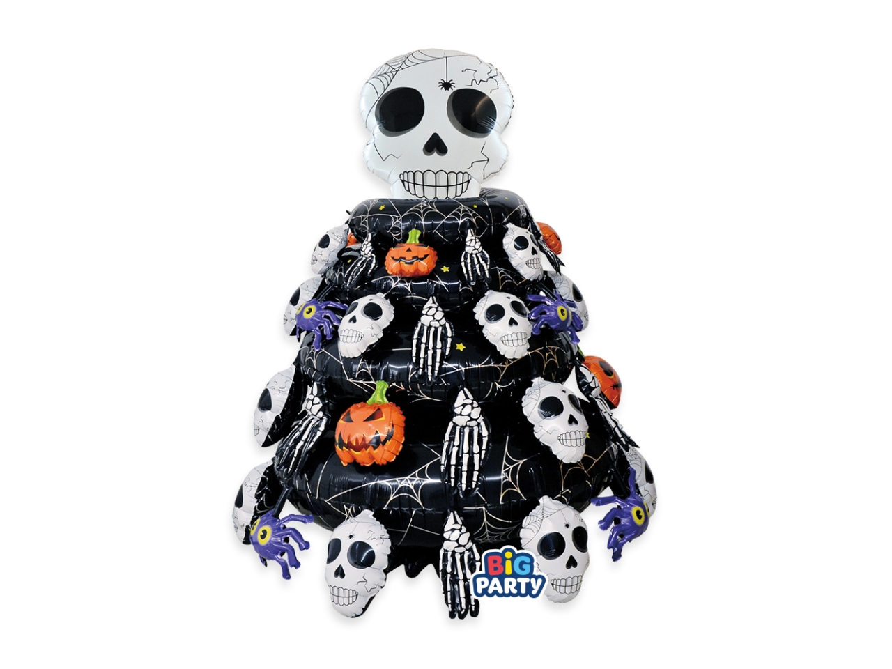 PALLONCINO FOIL 85X103X85CM SKELETON TREE 77718