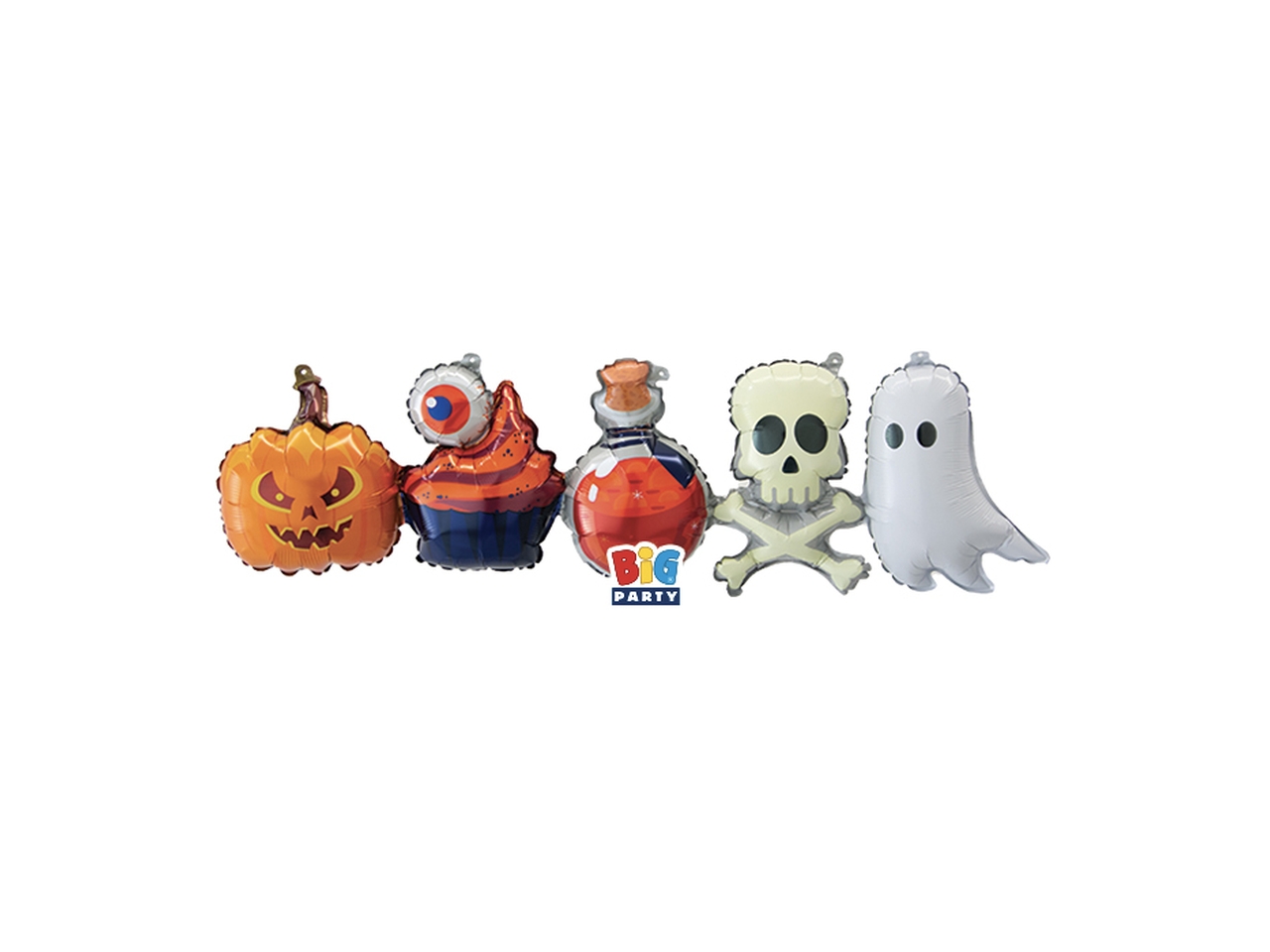 PALLONCINO FOIL GARLAND 102X32CM HALLOWEEN 43075