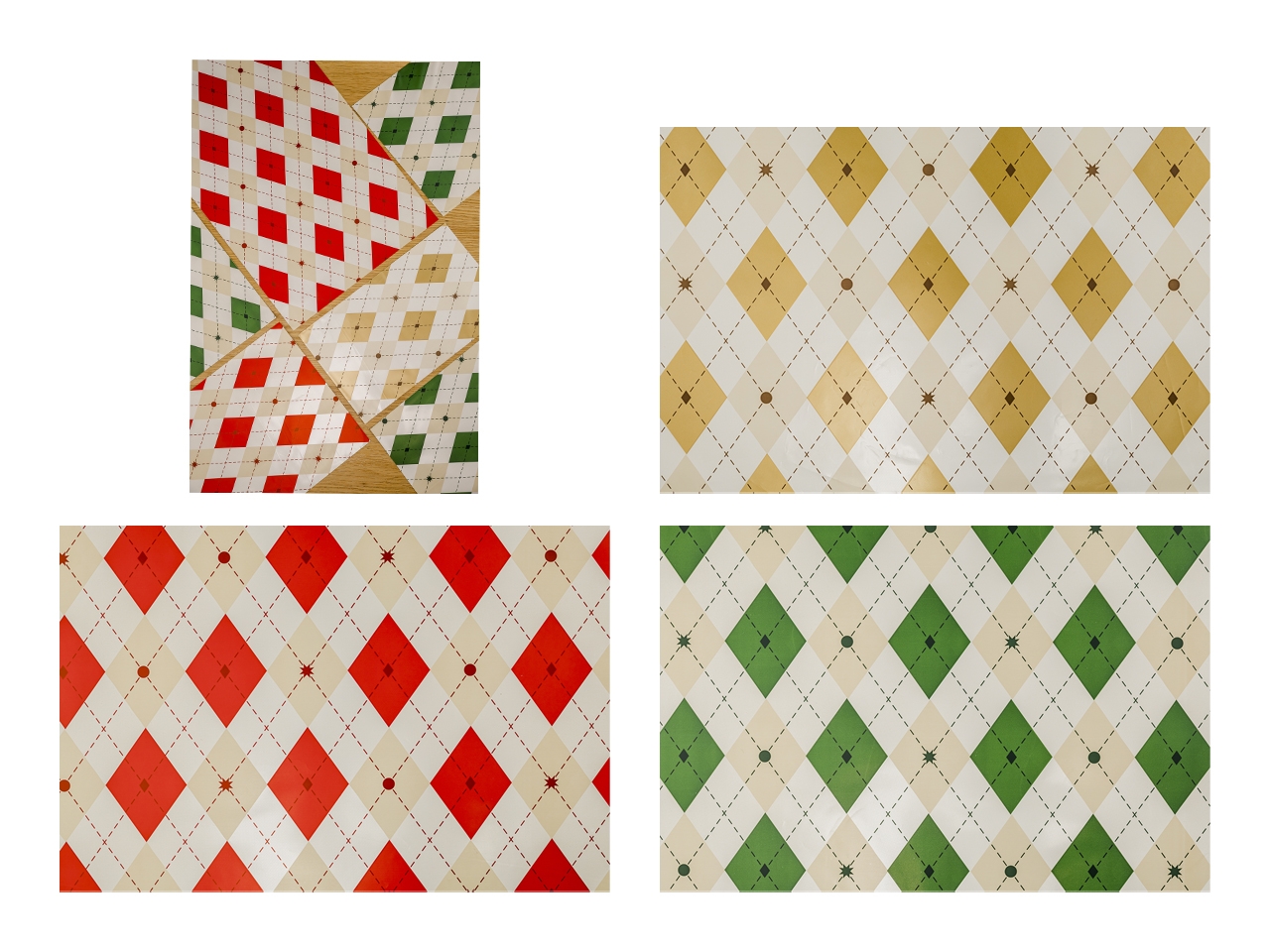 BUSTE TARTAN 25X40CM SET 50 PZ ASS. X939063254018