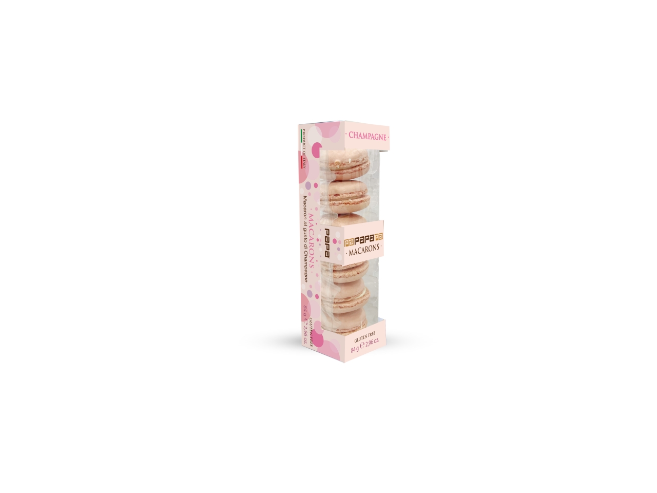 PAPA MACARON CHAMPAGNE SET DA 6PZ 84GR 1MC200103