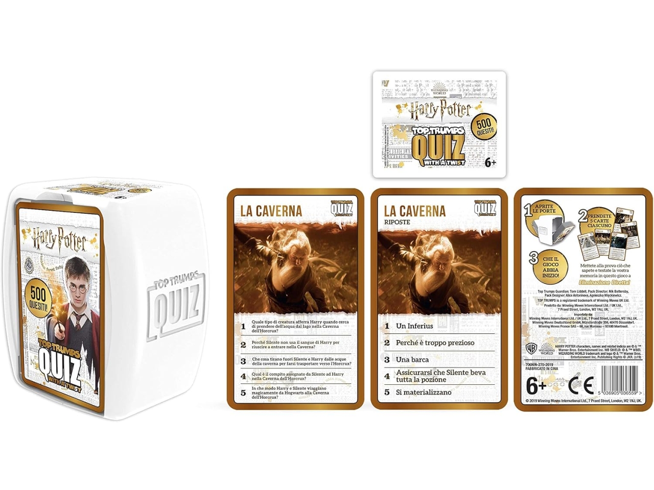 HARRY POTTER TOP TRUMPS QUIZ WMO00047 HARRY POTTER TOP TRUMPS QUIZ WMO00047