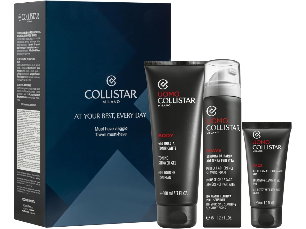 COLLISTAR COFANETTO MUST HAVE VIAGGIO UOMO