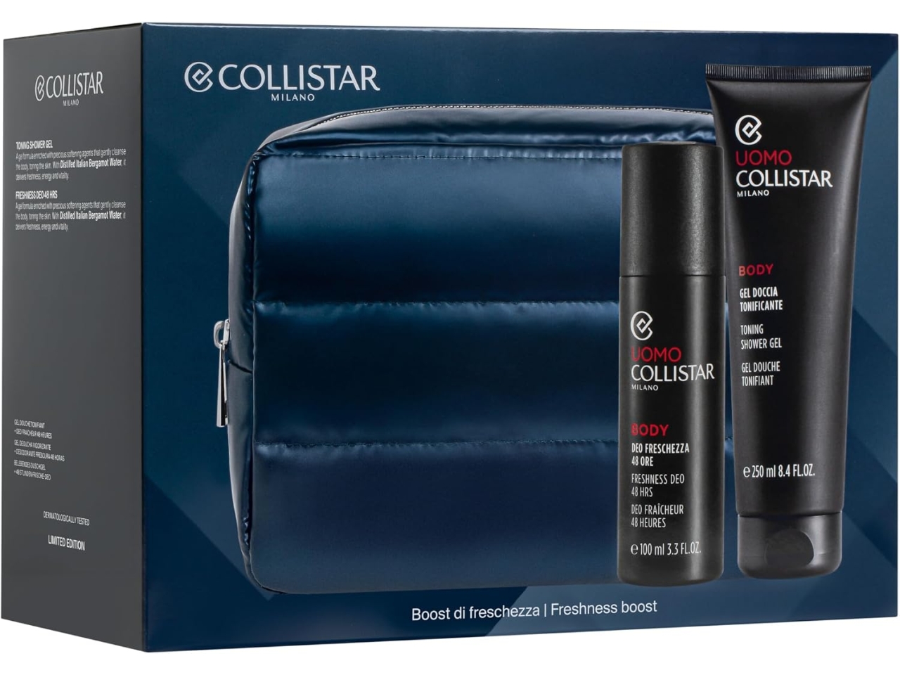 COLLISTAR COFANETTO GEL DOCCIA TONIFICANTE 250ML