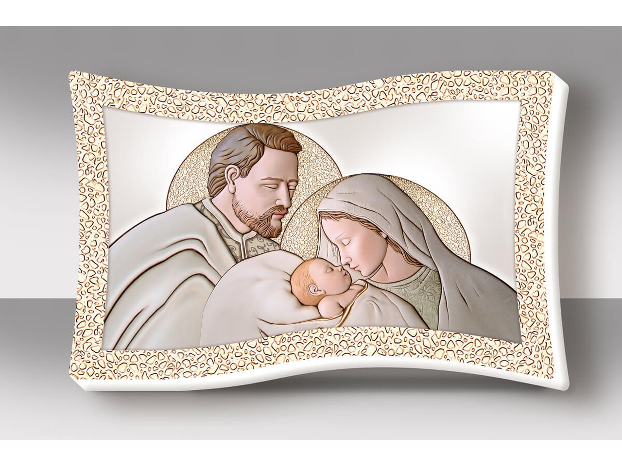 MOSAICO FLAG L. ICONA 8X12CM SANTA FAMIGLIA 17212