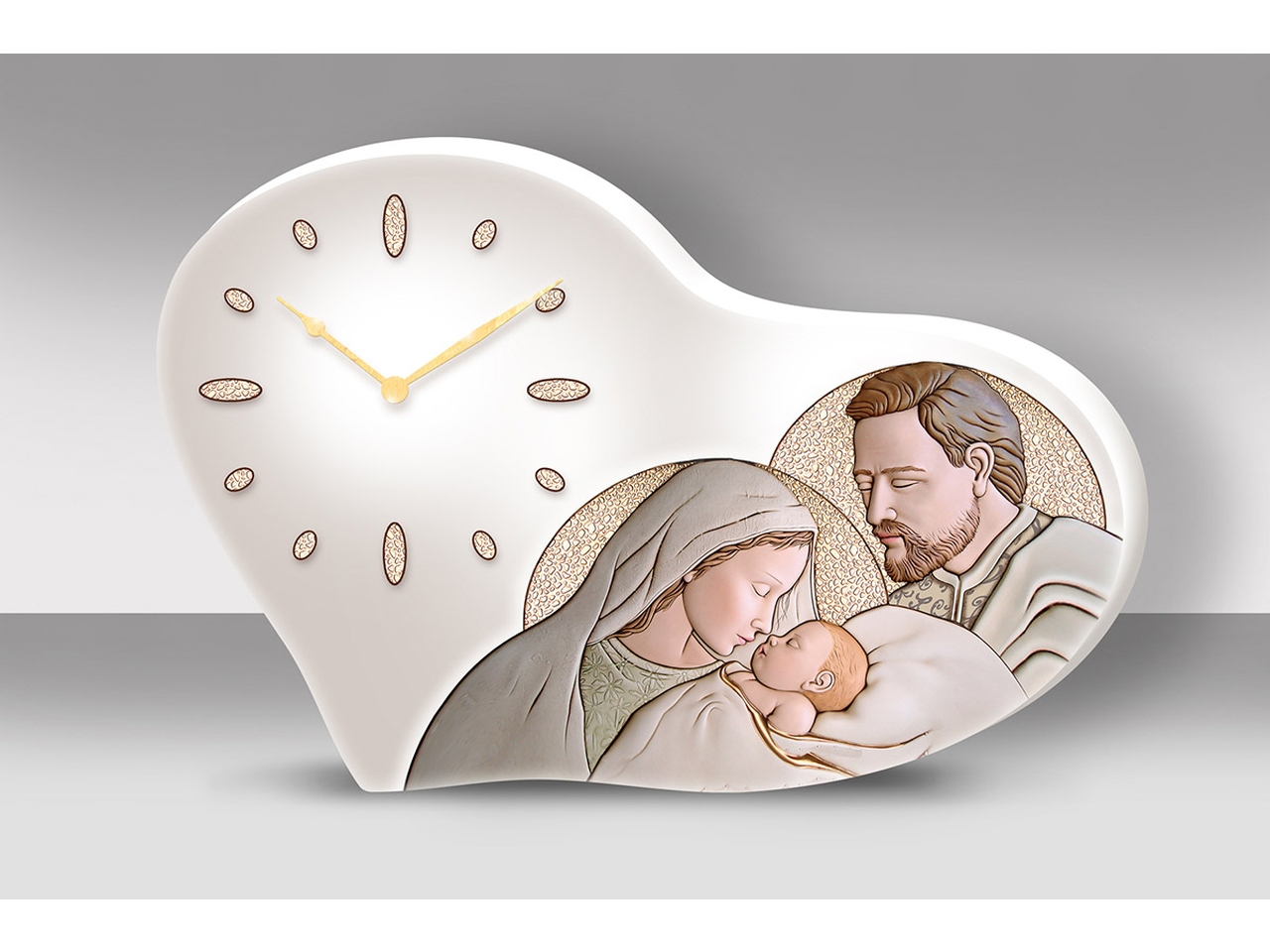 OROLOGIO ZEUS LIGHT 15X21CM SANTA FAMIGLIA 10497
