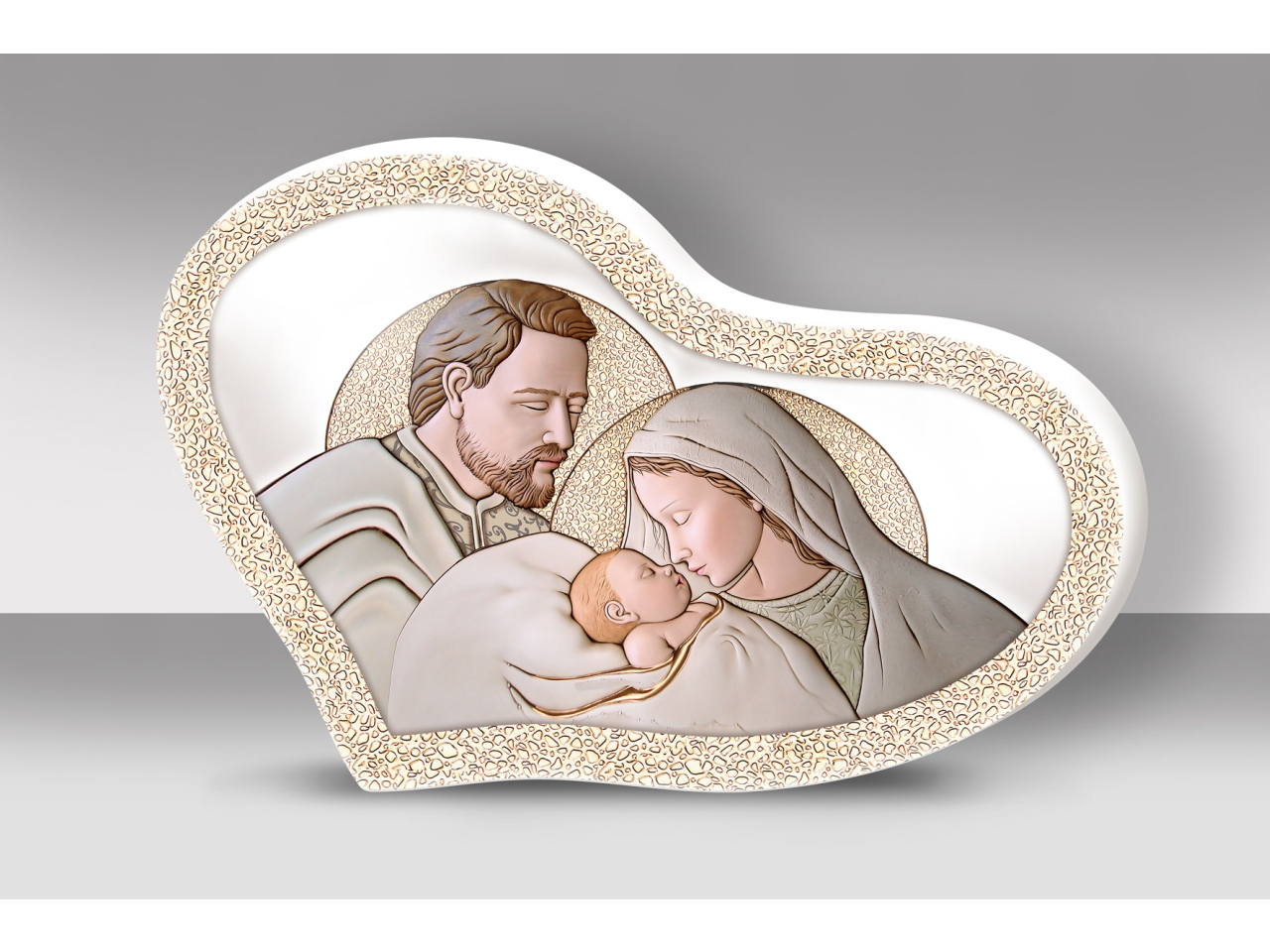 MOSAICO ERA ICONA 40X58CM SANTA FAMIGLIA 10607