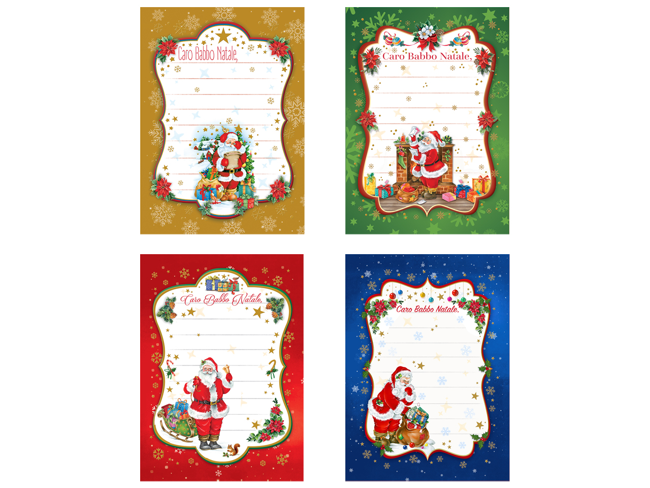 LETTERINA A BABBO NATALE 24PZ ASS. NA50209LN/24 LETTERINA A BABBO NATALE 24PZ ASS. NA50209LN/24