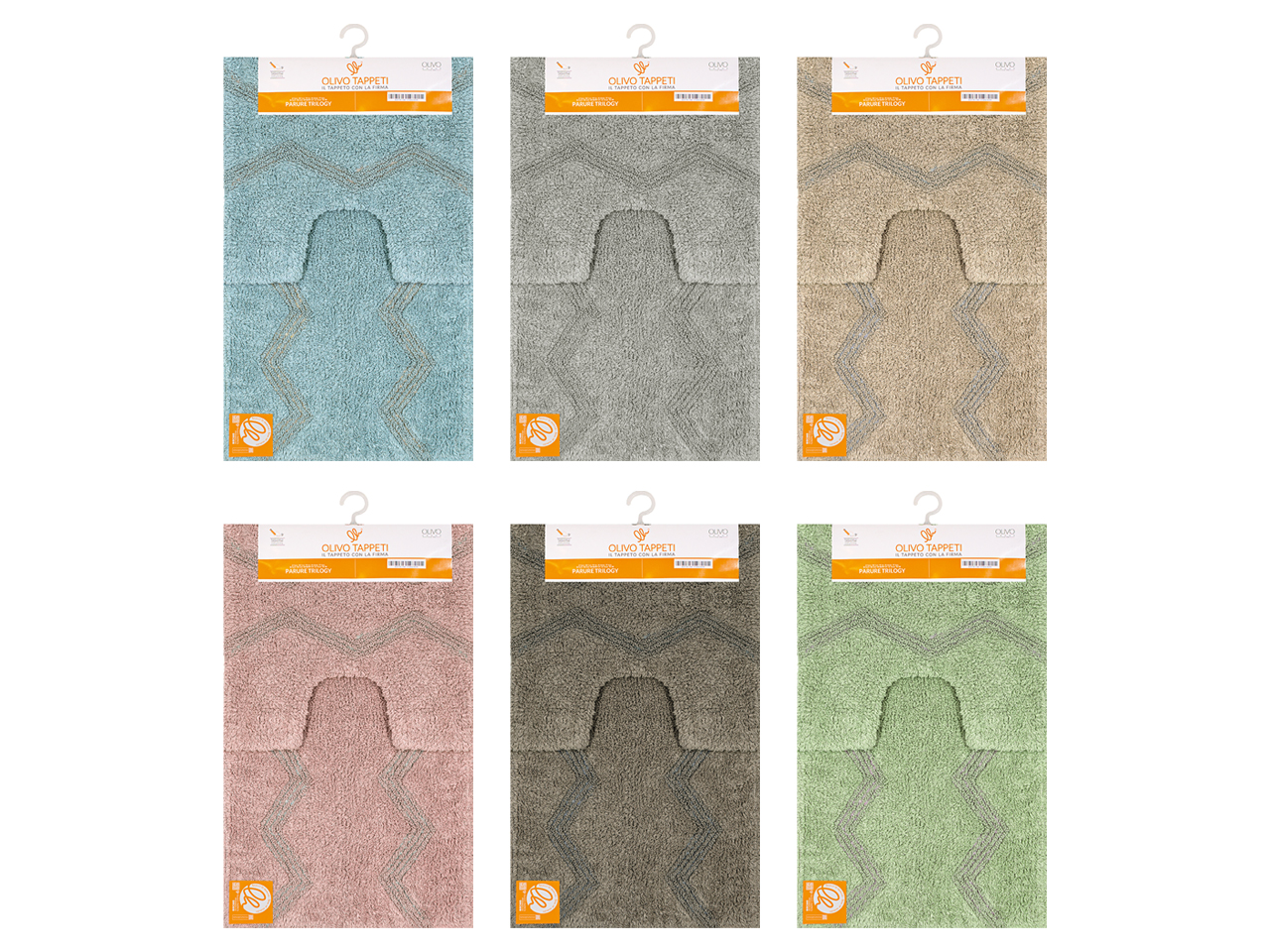 PARURE TRILOGY 1 PZ 45X75 2 PZ 40X45BAPTRI1SET3PZ