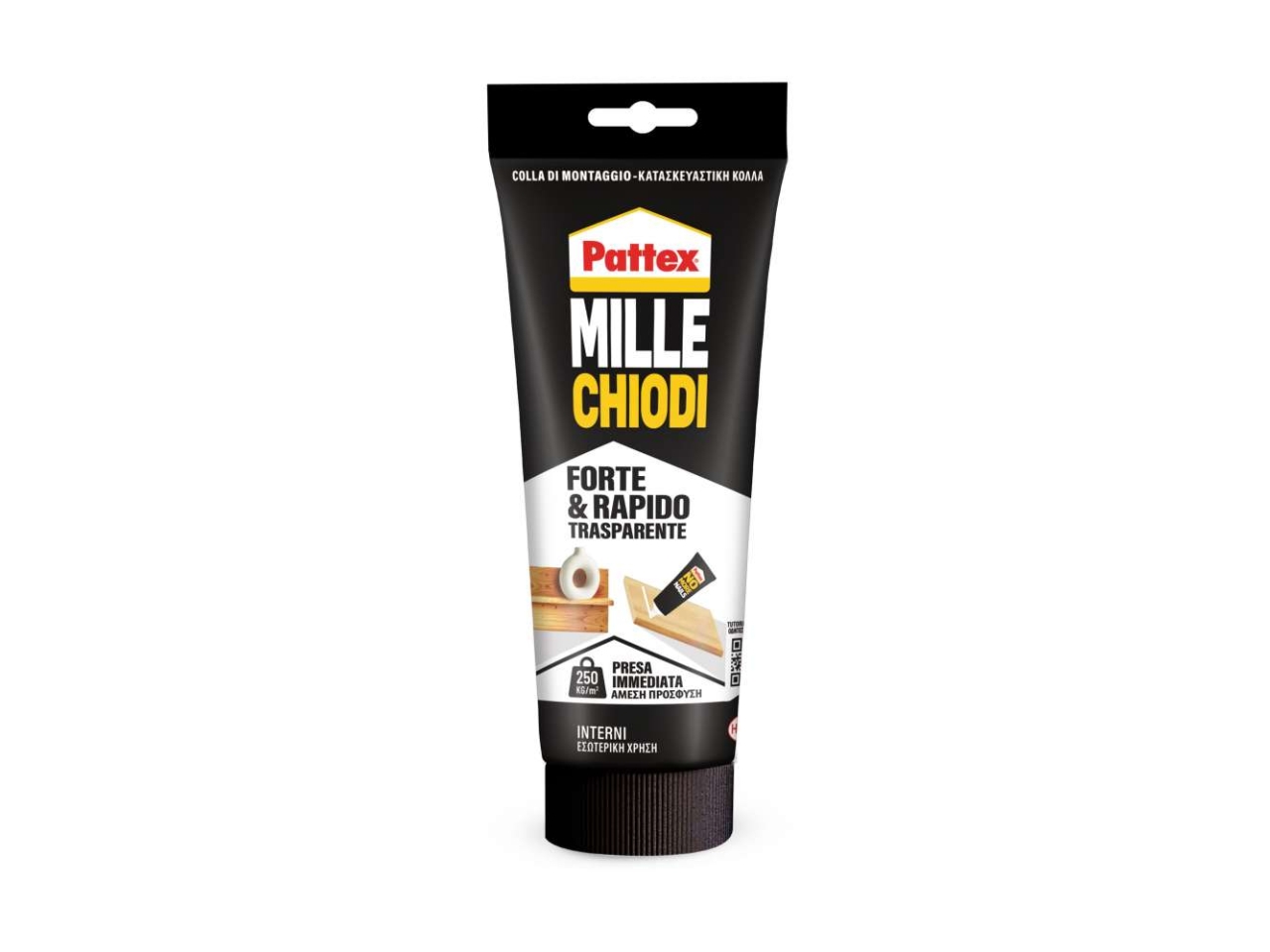 PATTEX MILLECHIODI FORTE TRASP. 52GR 3107799 PATTEX MILLECHIODI FORTE TRASP. 52GR 3107799