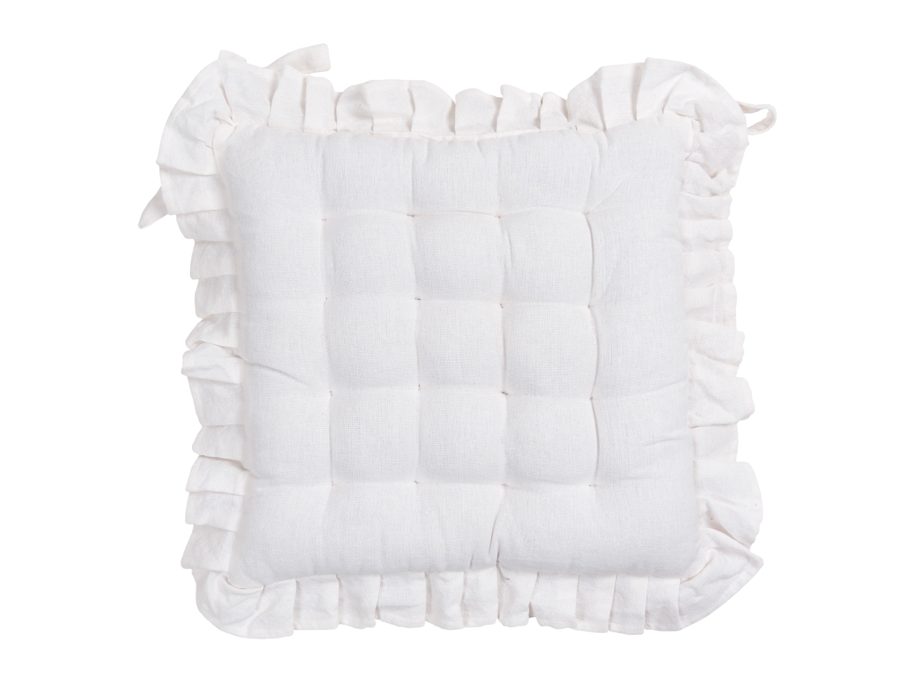 NINFEA CUSCINO SEDIA 40X40CM BIANCO TS70028
