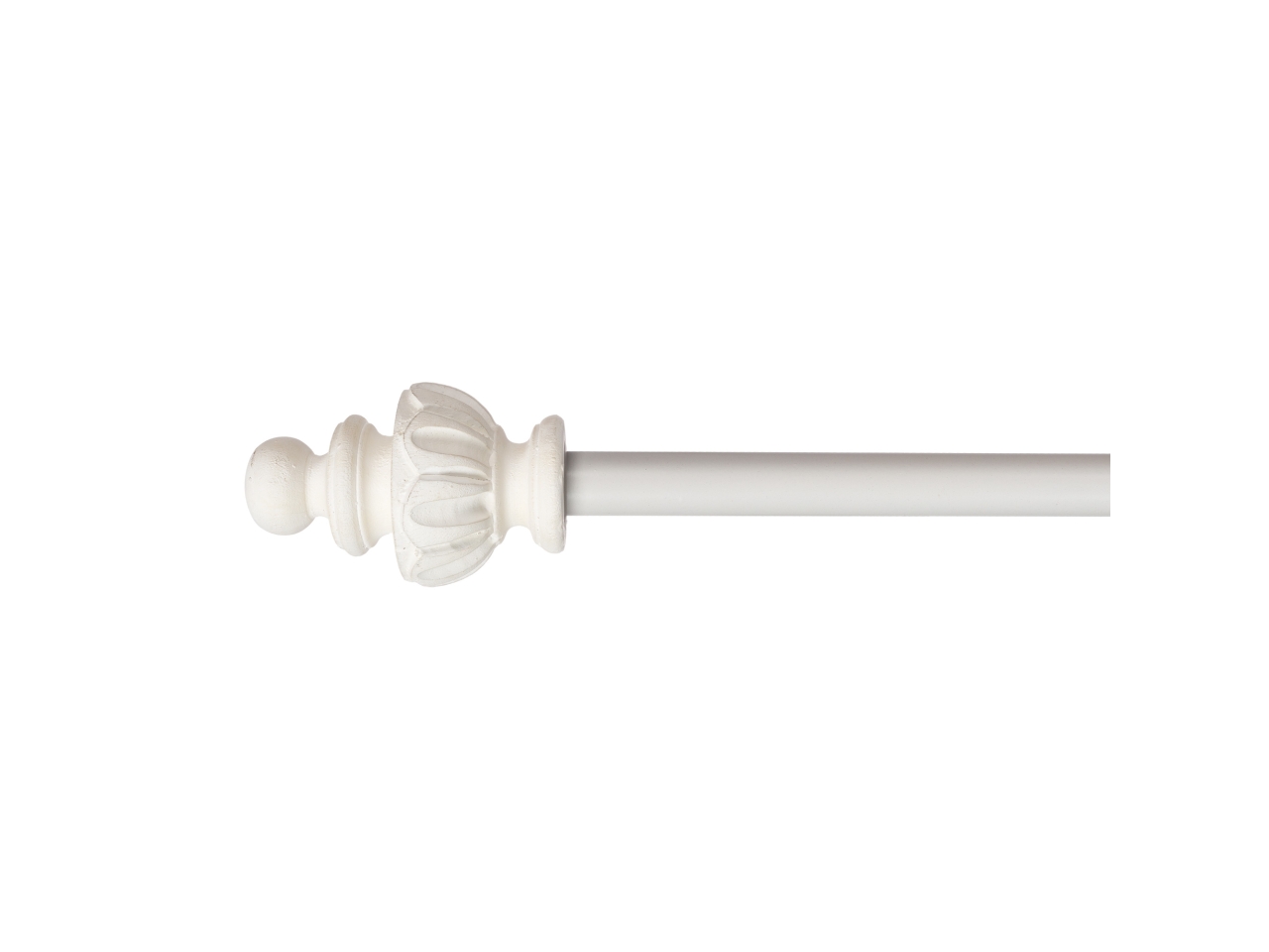 EMILY BASTONE TENDE ESTENS.160-300CM BIANC.TS20215