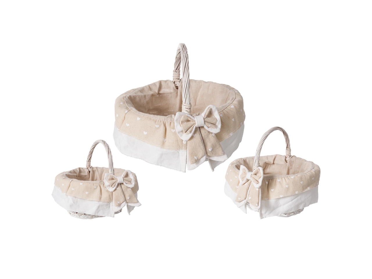 COEUR SET 3 CESTE C/MANICO BIANCHE IG10344