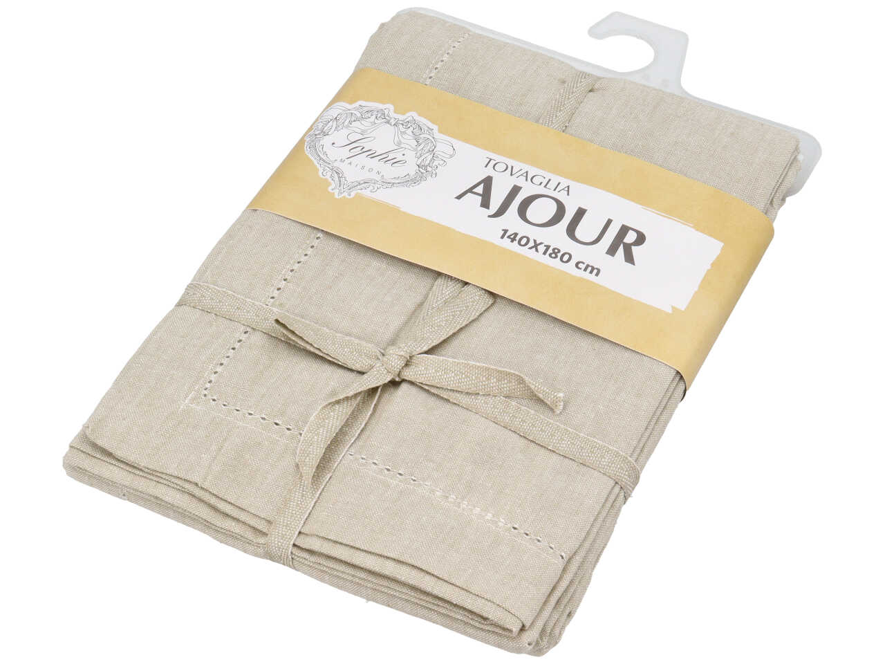AJOUR TOVAGLIA 140X180CM BEIGE MELANGE 07011303