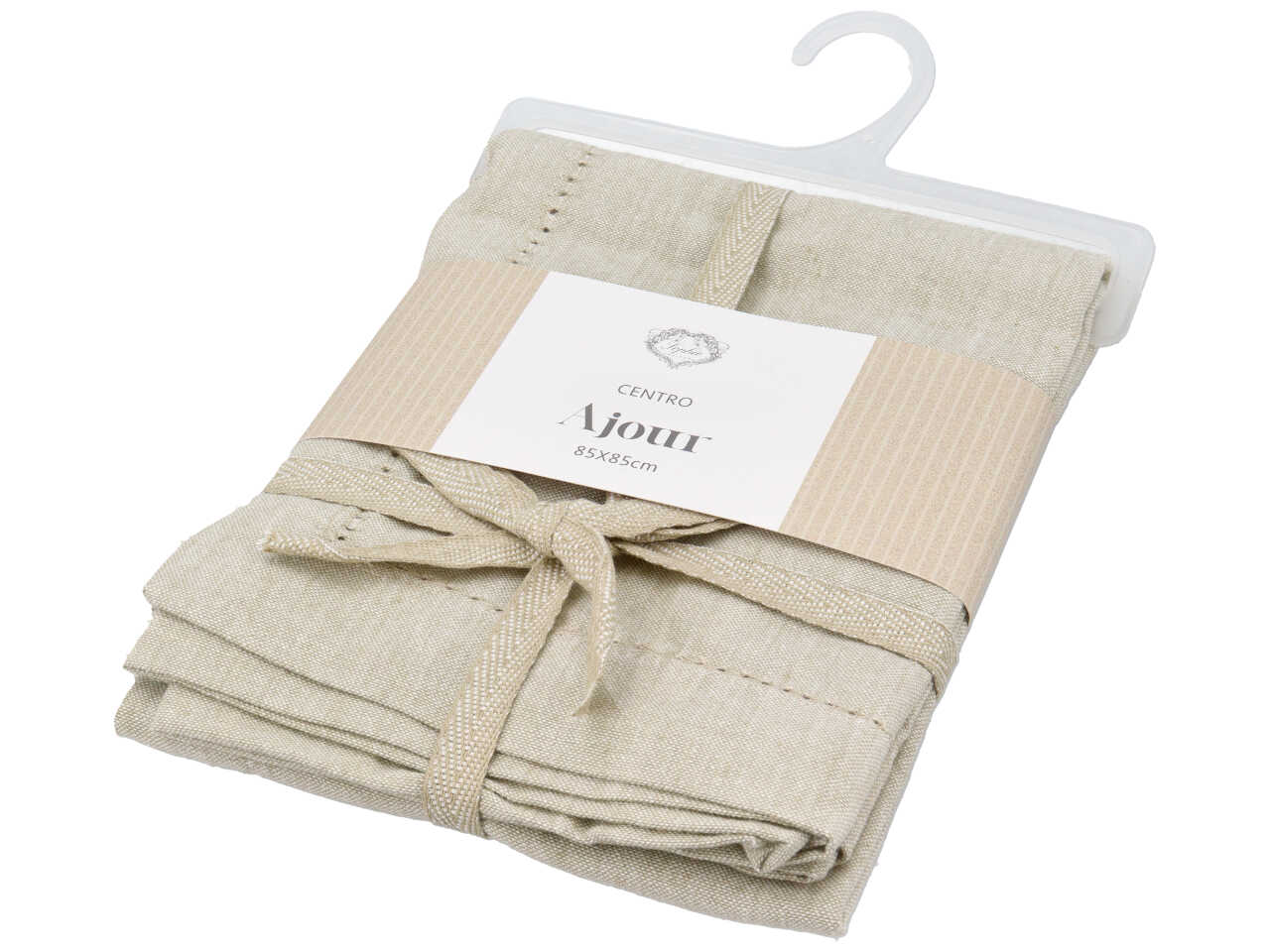 AJOUR CENTROTAVOLA 85X85CM BEIGE MELANGE 10811303