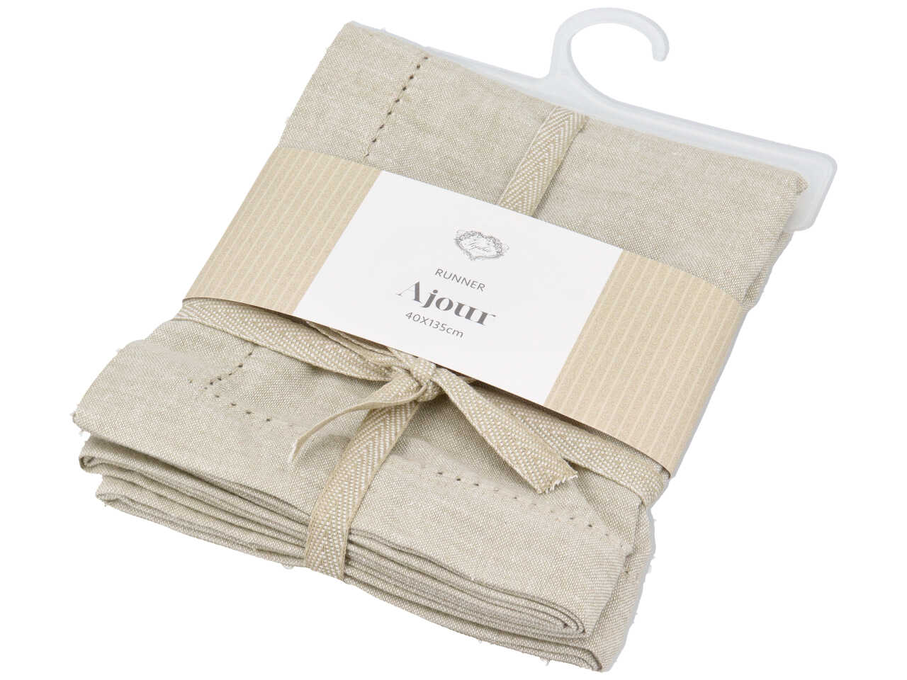 AJOUR RUNNER 40X135CM BEIGE MELANGE 10911303