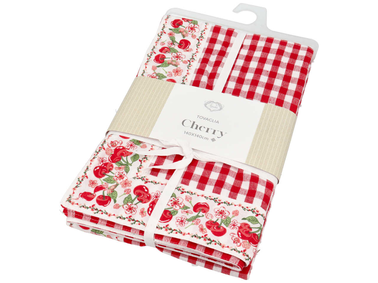 CHERRY TOVAGLIA 140X140CM 075878