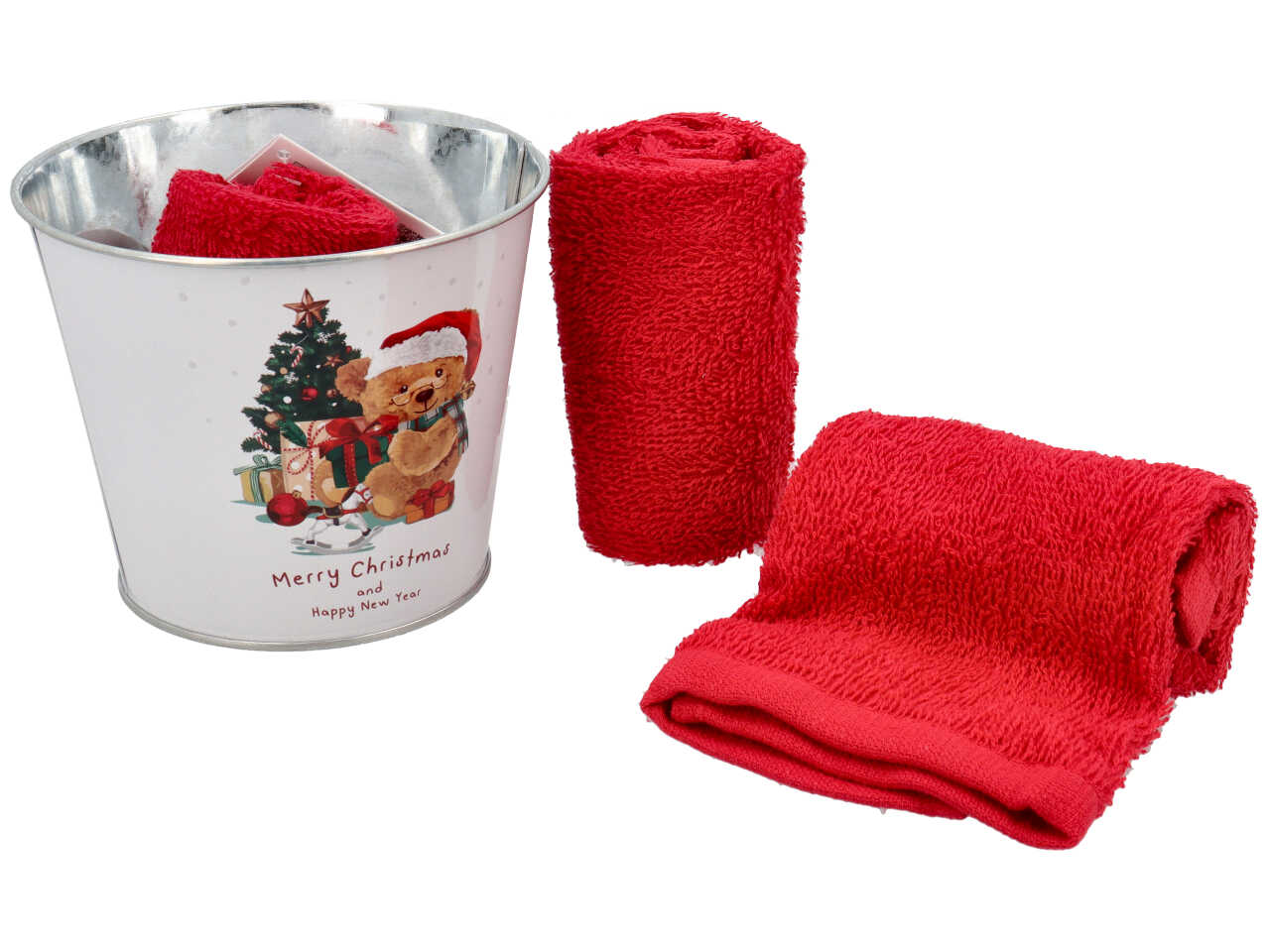 XMAS WONDERLAND SET 3LAVETTE 30X30CM ASS. 010177
