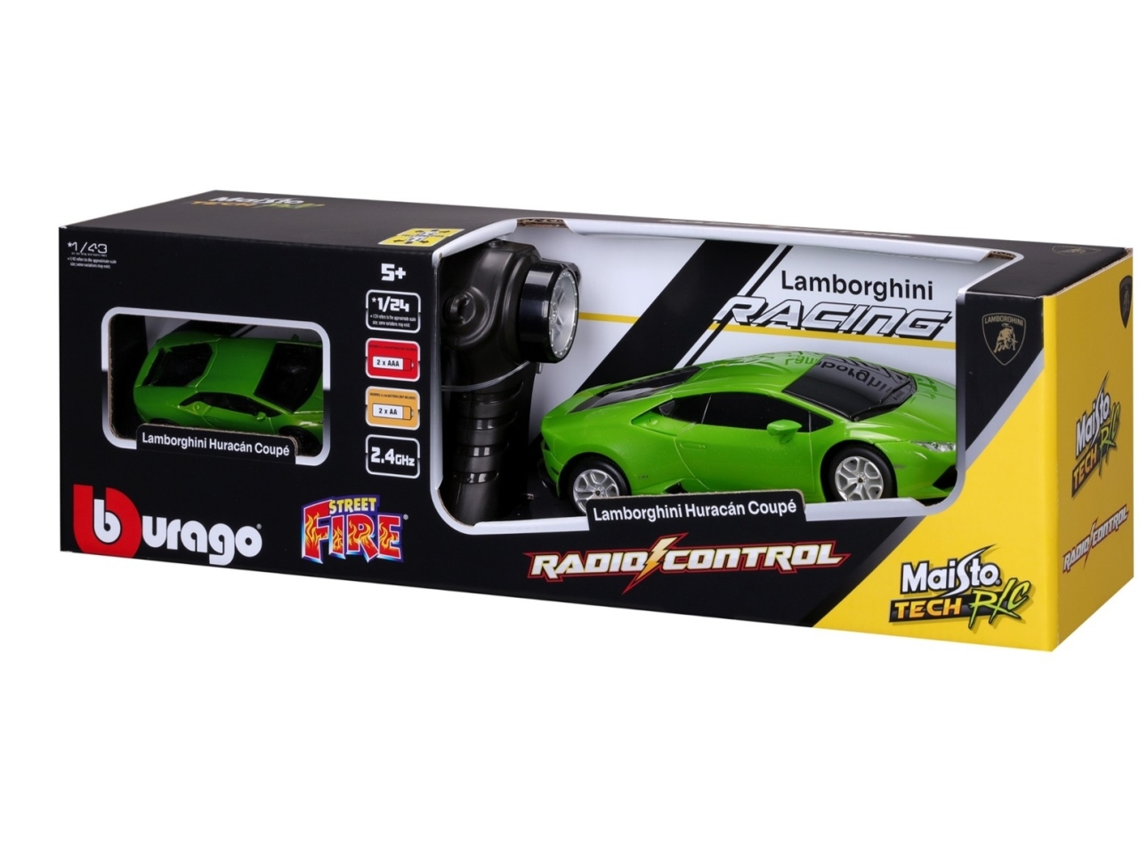 LAMBORGHINI CO-PACK RADIOCOMAN. SC.1:24+1:4481598 LAMBORGHINI CO-PACK RADIOCOMAN. SC.1:24+1:4481598