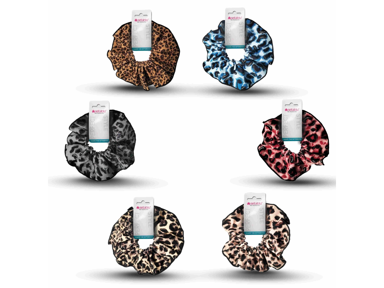 SCRUNCHIE ANIMALIER VARI COLORI 66068