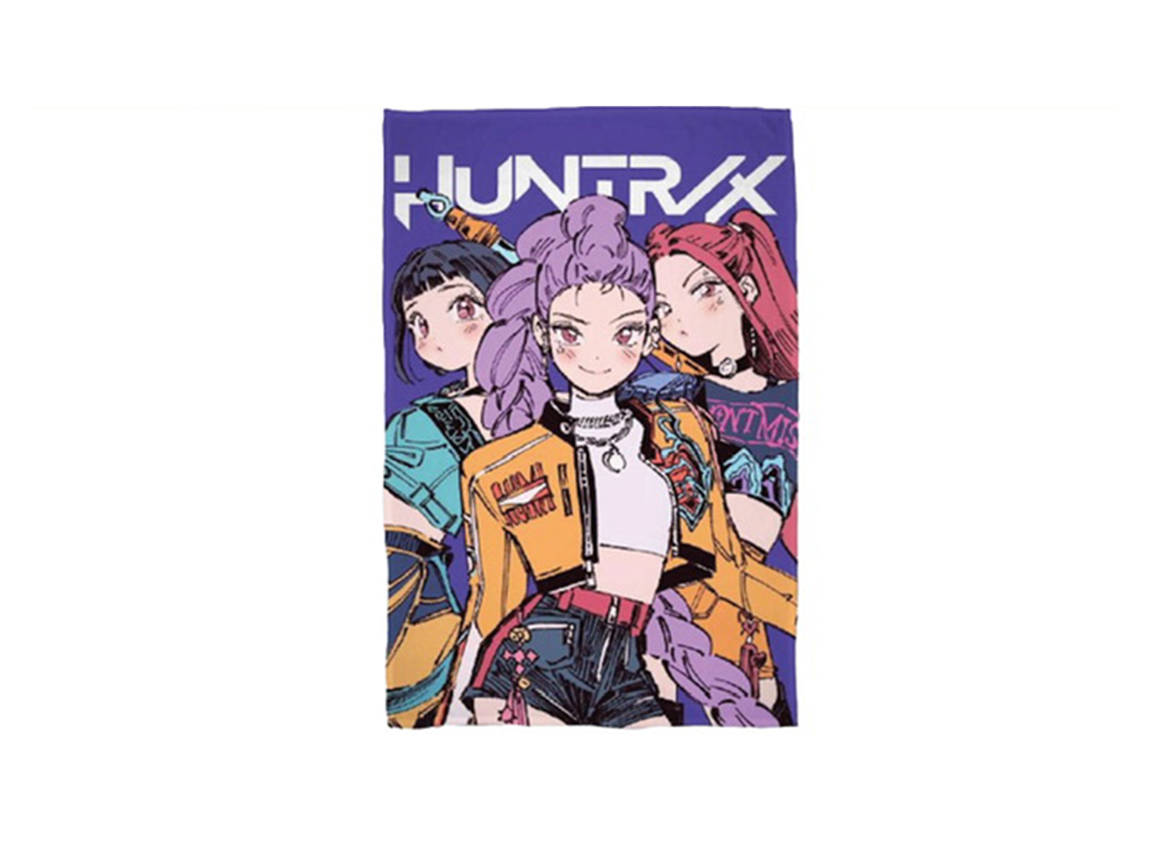 K-POP DEMON HUNTERS PLAID POLAR 100X140CMKDH 2392