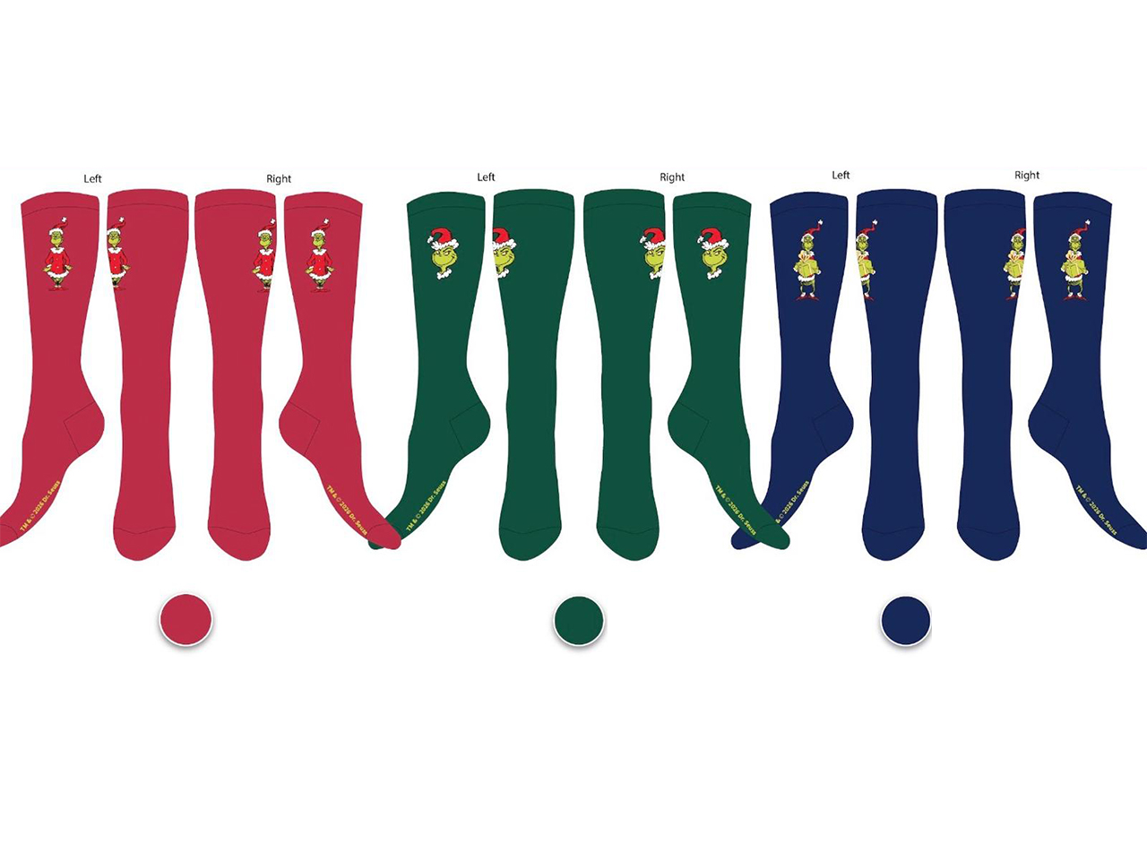 GRINCH CALZA UOMO COLORI ASSORTITI 2311