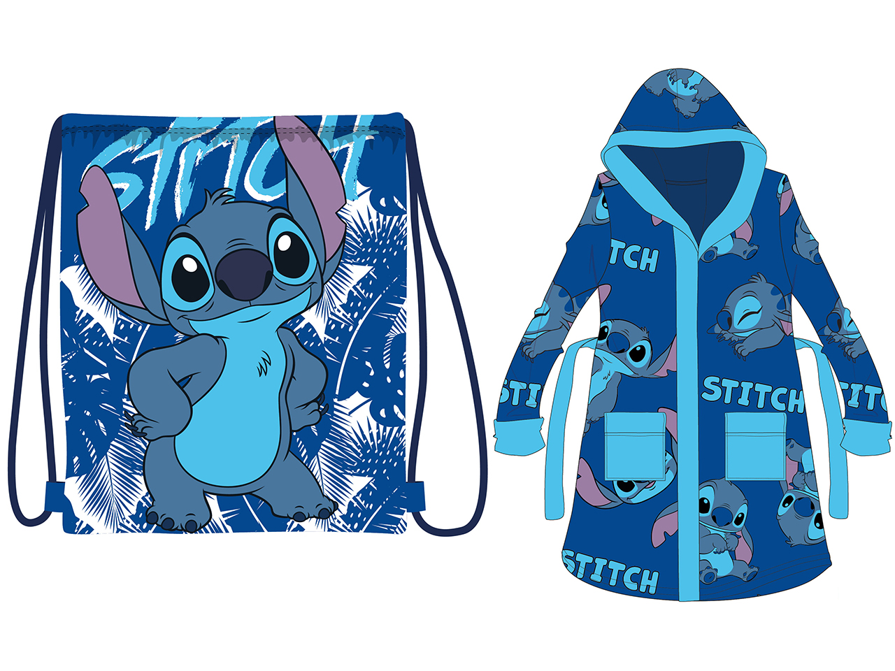 STITCH ACCAPPATOIO SACCA SPORT BOY STITCH BOY
