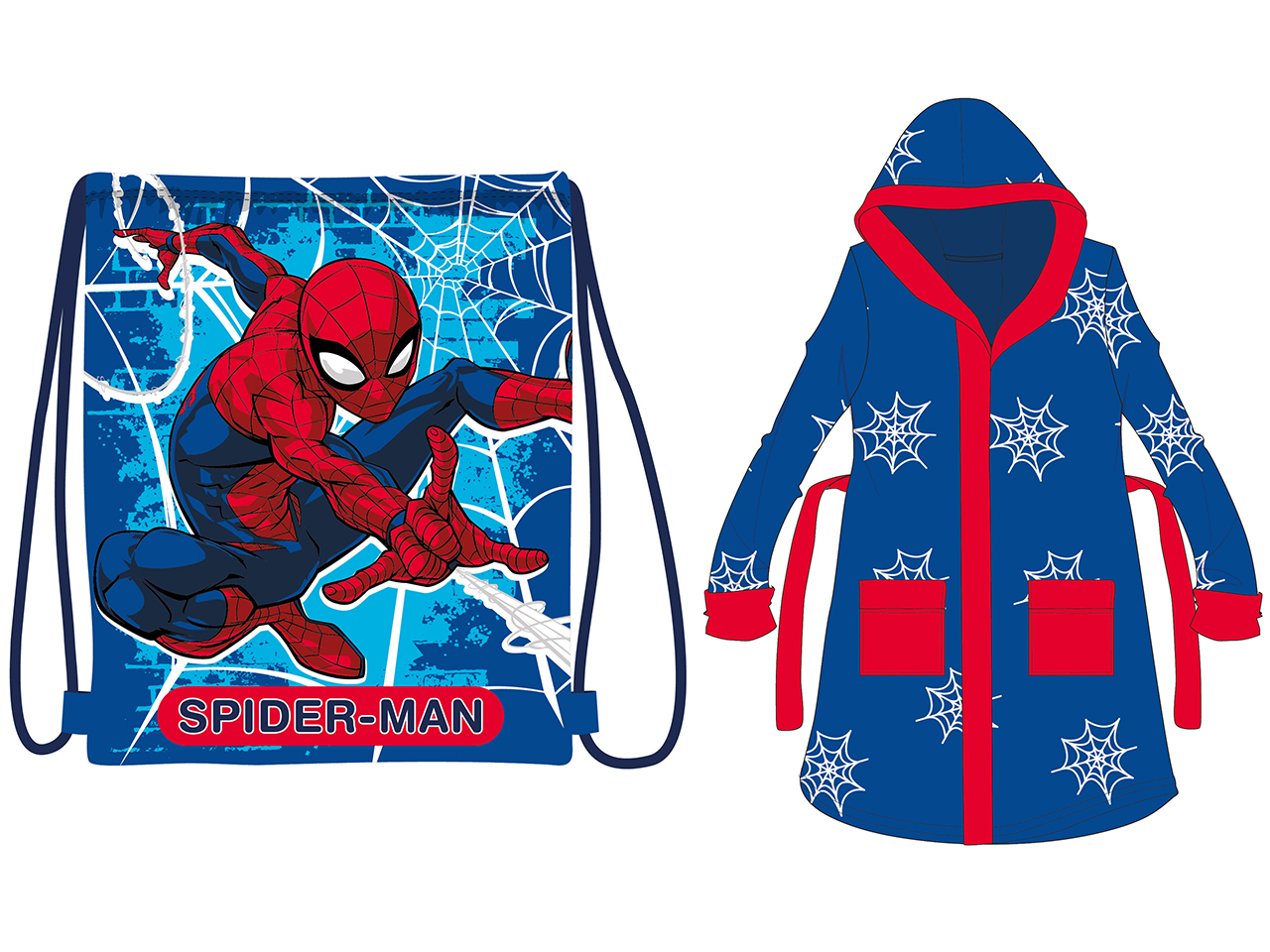SPIDERMAN ACCAPPATOIO+SACCA SPORTBOYSPIDERMAN 02/A