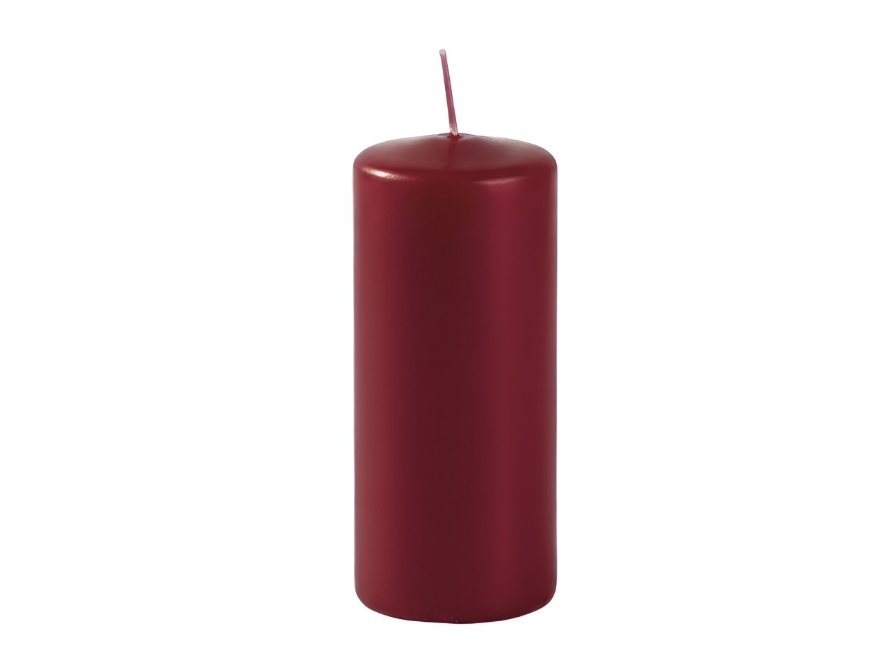CANDELA MOCCOLO 5XH.12CM 9PZ BORDEAUX 56201-52