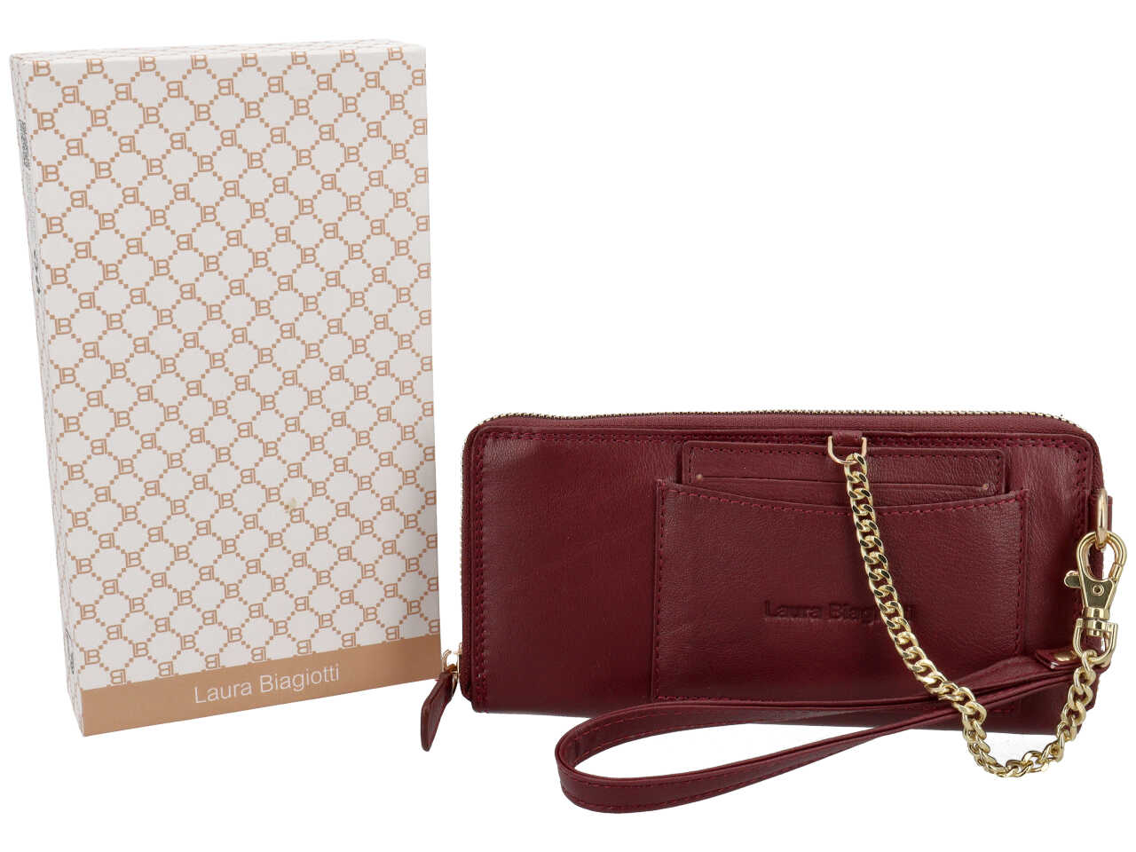 LAURA BIAGIOTTI PORTAFOGLI BORDEAUX LB26W-760-19B