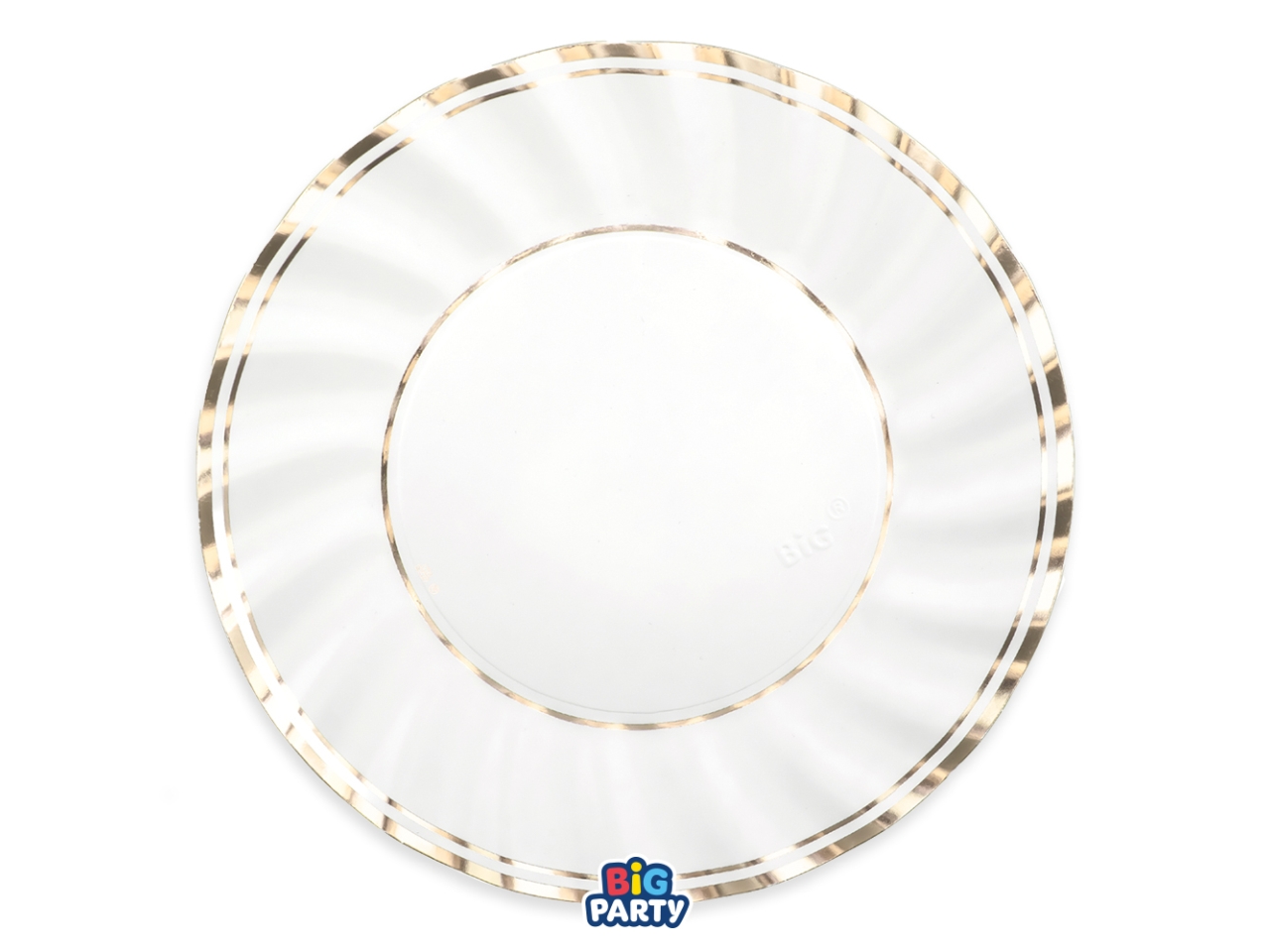 CLASSIC PIATTI 30CM 6PZ GOLD METAL 77007