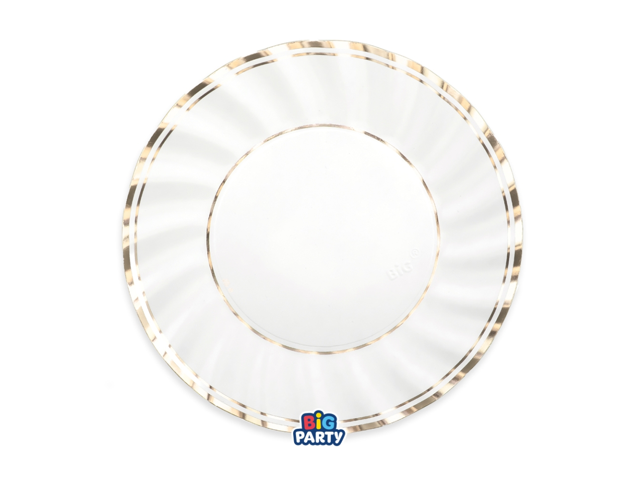 CLASSIC PIATTI 25CM 6PZ GOLD METAL 77008