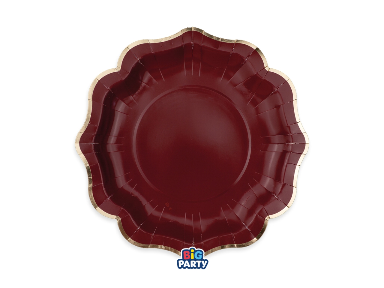 HARMONY 6 PIATTI 25CM BORDEAUX GOLD 77681
