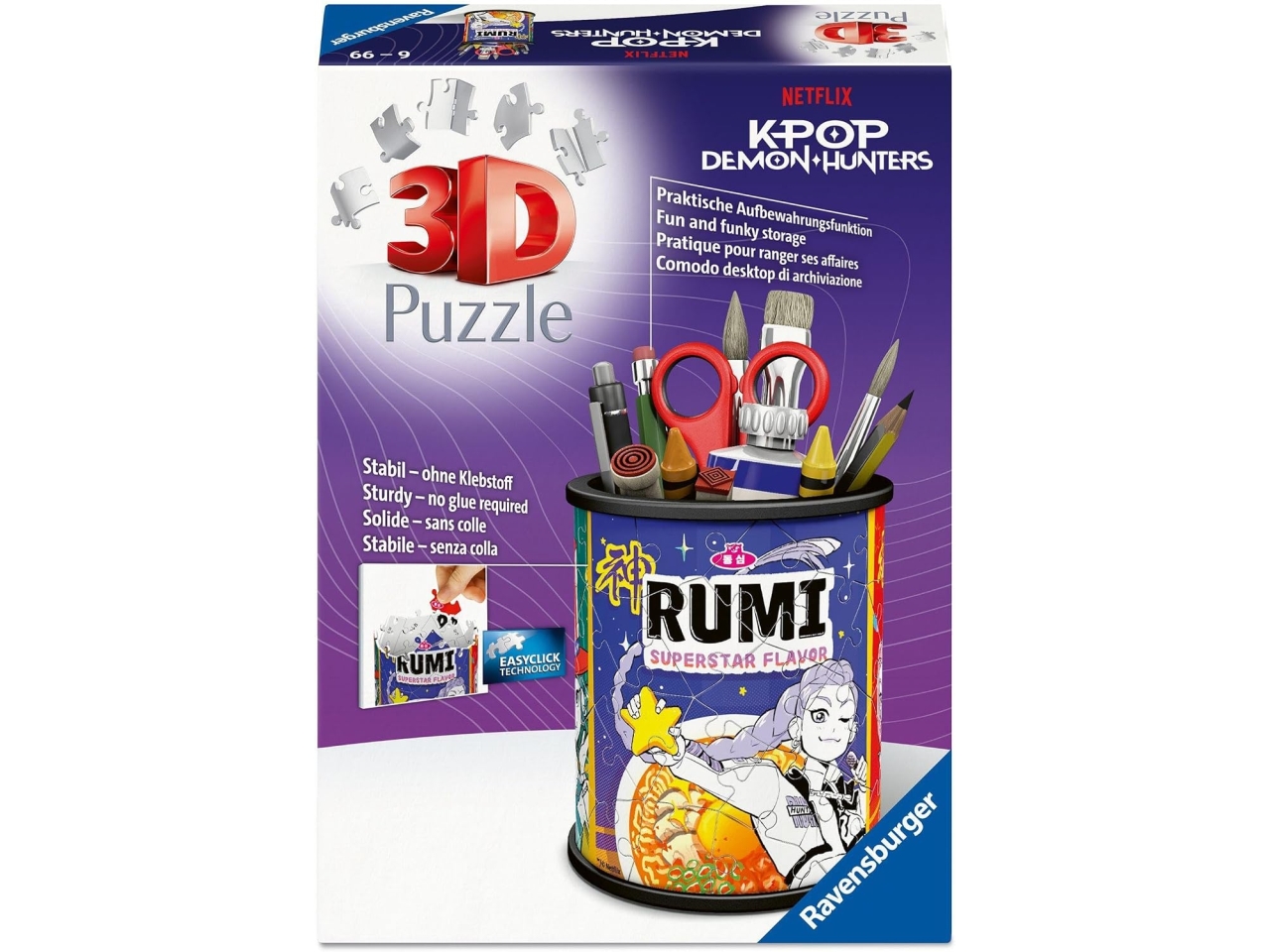 PUZZLE 3D K-POP PORTAPENNE 12004871 PUZZLE 3D K-POP PORTAPENNE 12004871